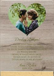 Podziękowania dla Rodziców - wzór 8