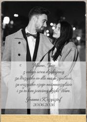 Podziękowania dla Rodziców - wzór 1