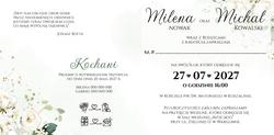 Zaproszenia Stella - wzór 13 wnętrze