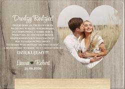 Podziękowania dla Rodziców - wzór 3