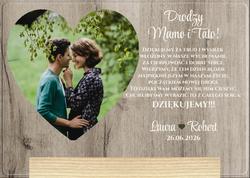 Podziękowania dla Rodziców - wzór 4