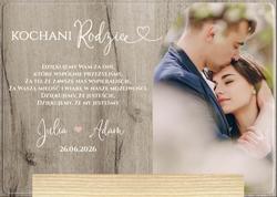 Podziękowania dla Rodziców - wzór 5