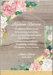 Podziękowania dla Rodziców - wzór 9