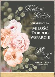 Podziękowania dla Rodziców - wzór 10