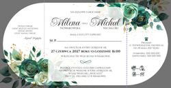 Zaproszenia Dafne2 - wzór 2