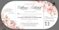 Zaproszenia Dafne2 - wzór 3