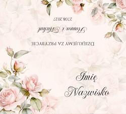 Winietki na stół Diana - wzór 3