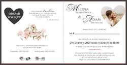 Zaproszenia Serafina2 - wzór 2