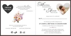 Zaproszenia Serafina2 - wzór 3