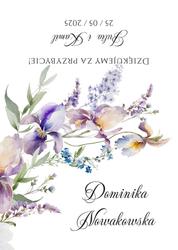 Winietki Iris - wzór 7