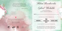 Zaproszenia Natalia - wzór 5 wnętrze