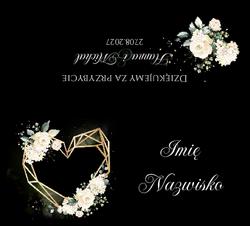 Winietki na stół Ariana4 - wzór 2