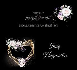 Winietki na stół Ariana4 - wzór 5