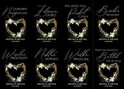 Naklejki na butelki Ariana4 - wzór 4