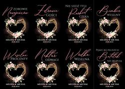 Naklejki na butelki Ariana4 - wzór 10