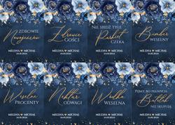 Naklejki na butelki Adelajda i Luiza - wzór 3