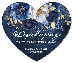 Magnesy z podziękowaniem Adelajda i Luiza  - wzór 3