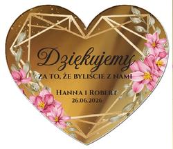 Magnesy z podziękowaniem Adela - wzór 1