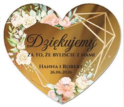 Magnesy z podziękowaniem Adela - wzór 3