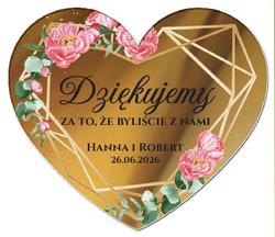 Magnesy z podziękowaniem Adela - wzór 4