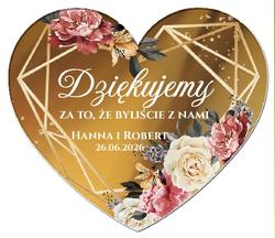 Magnesy z podziękowaniem Adela - wzór 7