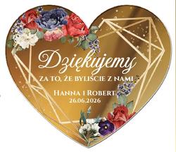 Magnesy z podziękowaniem Adela - wzór 10