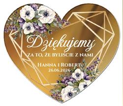 Magnesy z podziękowaniem Adela - wzór 11