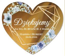 Magnesy z podziękowaniem Adela - wzór 12