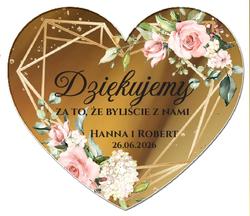 Magnesy z podziękowaniem Adela - wzór 16