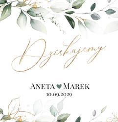 Pudełko na koperty – Eukaliptus - W1