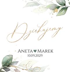 Pudełko na koperty – Eukaliptus - W2