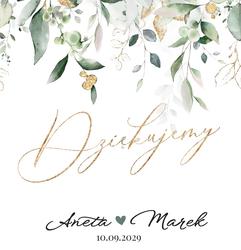 Pudełko na koperty – Eukaliptus - W4