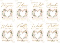 Naklejki na butelki Dalia - wzór 9