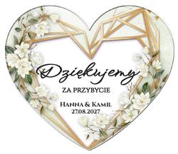 Magnesy z podziękowaniem Dalia - wzór 5