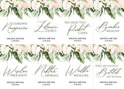 Naklejki na butelki Irma - wzór 4