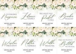 Naklejki na butelki Irma - wzór 5