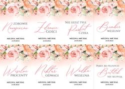 Naklejki na butelki Irma - wzór 6