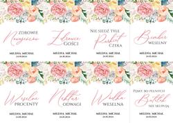 Naklejki na butelki Irma - wzór 8