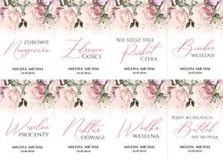 Naklejki na butelki Irma - wzór 9