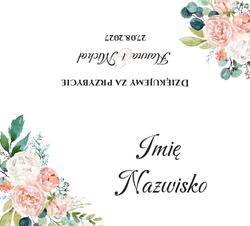 Winietki na stół Oliwia - wzór 2