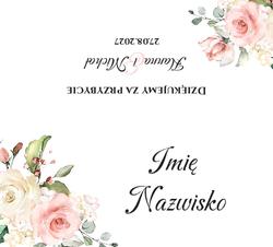 Winietki na stół Oliwia - wzór 10