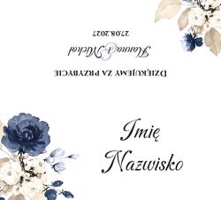 Winietki na stół Oliwia - wzór 12