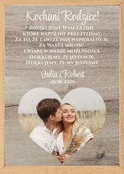 Podziękowania dla Rodziców - wzór 8