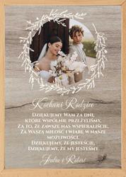 Podziękowania dla Rodziców - wzór 11