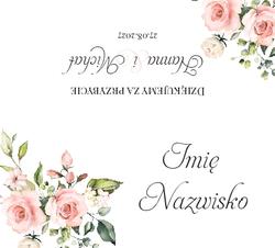 Winietki na stół Miranda - wzór 5