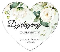 Magnesy z podziękowaniem Wera - wzór 1