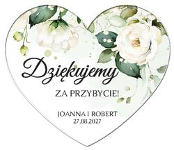 Magnesy z podziękowaniem Wera - wzór 1