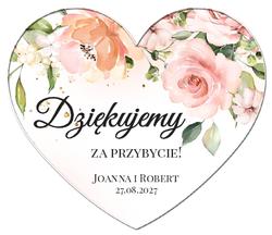 Magnesy z podziękowaniem Wera - wzór 2