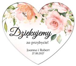 Magnesy z podziękowaniem Wera - wzór 2