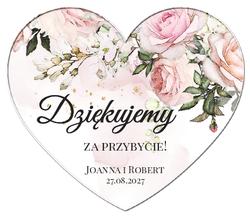 Magnesy z podziękowaniem Wera - wzór 3